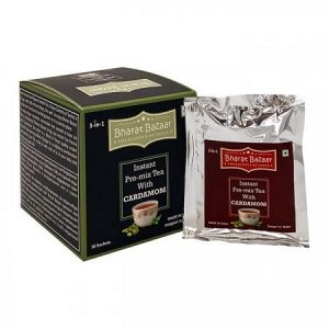 Чай с Кардамоном "Премикс"(3в1) Tea Cardamom Premix Bharat Bazaar 140г