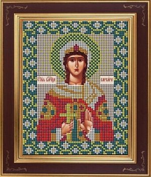 Набор для вышивания "Galla Collection" Икона "Св. Варвара" 12*15 см