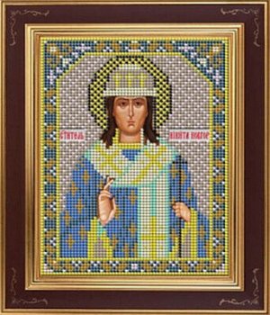 Набор для вышивания "Galla Collection" Икона "Св. Никита" 12*15 см