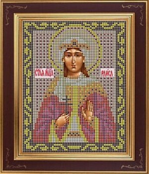 Набор для вышивания "Galla Collection" Икона "Св. Раиса" 12*15 см