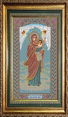 Набор для вышивания "Galla Collection" Икона Божией Матери "Благодатное небо" 20*36 см