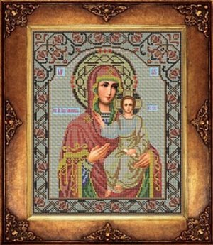 Набор для вышивания "Galla Collection" Икона Божией Матери "Смоленская" 27*33 см