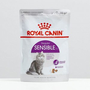 Сухой корм RC Sensible для кошек, 200 гр