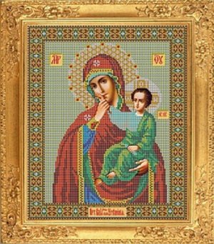 Набор для вышивания "Galla Collection" Икона Божией Матери «Отрада или Утешение » 26*32 см