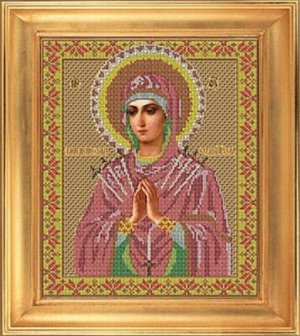 Набор для вышивания "Galla Collection" Икона Божией Матери «Умягчение Злых Сердец» 28*33 см