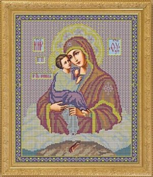 Набор для вышивания "Galla Collection" Икона Божией Матери «Почаевская» 28*33см