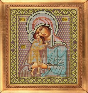 Набор для вышивания "Galla Collection" Икона Божией Матери «Взыскание погибших» 27*30 см