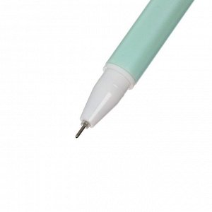 Ручка гелевая-прикол "Трубочка" со стираемыми чернилами, стержень синий, корпус МИКС (штрихкод на шт)