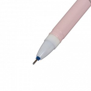 Ручка гелевая 0.38 мм, СТИРАЕМЫЕ ЧЕРНИЛА, корпус прорезиненный, МИКС (штрихкод на штуке)