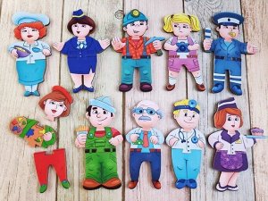 Конструктор-персонаж "Профессии"