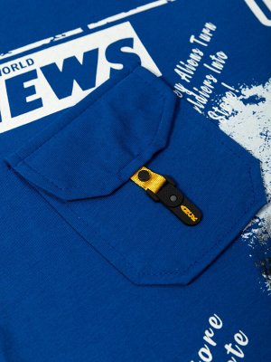 Комплекты для мальчиков "News light blue", цвет Синий
