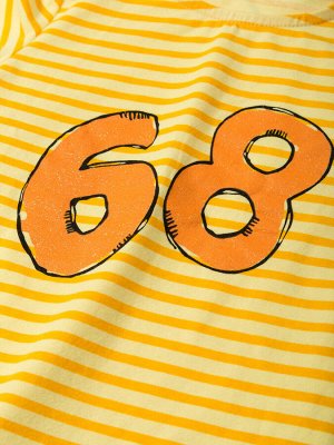 Комплекты для девочек "Number 68 yellow", цвет Желтый