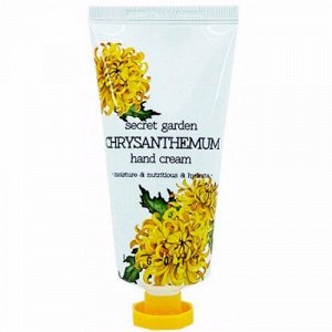 282003 "Jigott" SECRET GARDEN CHRYSANTHEMUM HAND CREAM  Крем для рук "Хризантема" 100 мл  1/100