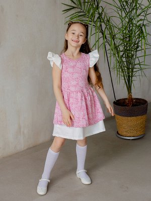 Платье Лина Розовое ФМ