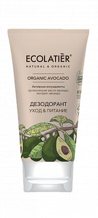 Дезодорант Ecolatier Green Уход & Питание Серия Organik Avocado, 40 мл