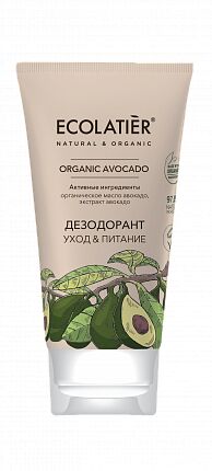 Дезодорант Ecolatier Green Уход & Питание Серия Organik Avocado, 40 мл EXPS