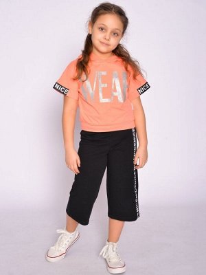 Комплект для девочки (футболка и шорты) арт.BK1696FSH