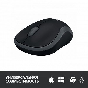 Беспроводная мышь Logitech M185, серый 910-002252