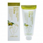 Lebelage Увлажняющий крем для ног с экстрактом оливы Daily Moisturizing Olive Foot Cream, 100 мл