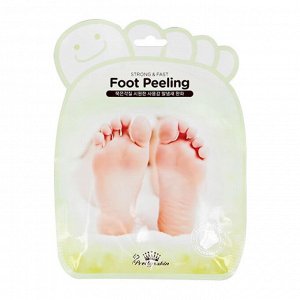 PrettySkin Маска-носочки для ног омолаживающая с эффектом пилинга Strong And Fast Foot Peeling, 40 гр