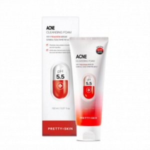 Pretty Skin PrettySkin Пенка для глубокого очищения проблемной кожи Acne Clensing Foam pH 5.5, 150 мл