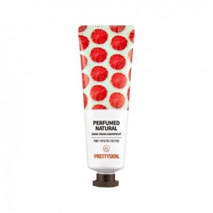 PrettySkin Perfumed Natural Hand Cream Grapefruit Парфюмированный крем для рук с экстрактом грейпфрута, 30 мл