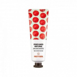 PrettySkin Парфюмированный крем для рук с экстрактом грейпфрута Perfumed Natural Hand Cream Grapefruit, 30 мл