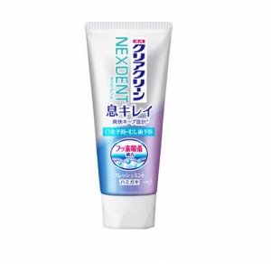 Зубная паста КAO "Clear Clean NEXDENT Breath Clean Fresh Mint" свеж дыхан освеж мята, туба,110г,1/48