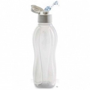 Бутылка Эко+ 1 литр C клапаном Tupperware® снежный.