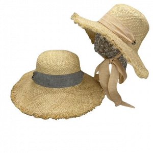 Шляпа Представляем вашему вниманию женскую летнюю шляпу из соломы . Этот аксессуар подойдет как для женщин , так и для девочек. Все дело в волшебных ленточках , которыми можно регулировать размер наше