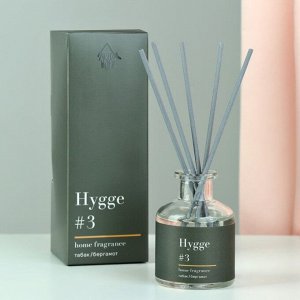 Диффузор ароматический "Hygge", 50 мл, табак и бергамот