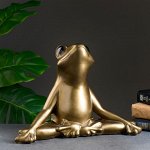 Фигура &quot;Лягушка&quot; бронза, 28см
