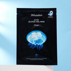 Укрепляющая тканевая маска "JM Solution" для упругости кожи с экстрактом медузы