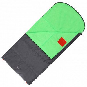 Спальник 2-слойный, R одеяло+подголовник 210 x 100 см, camping comfort summer, таффета/таффета, +5°C