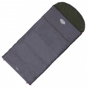 Спальник 3-слойный, L одеяло+подголовник 210 x 100 см, camping comfort cool, таффета/хлопок, -10°C