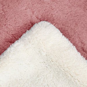 Плед Этель «Ромб» 200х220 см, цвет розовый