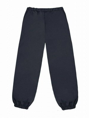 Теплые серые брюки для мальчика Цвет: т.серый