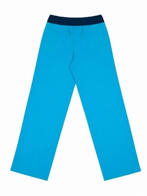 Бирюзовые спортивные брюки для мальчика Цвет: бирюзовый