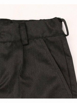 Школьные серые брюки для мальчика Цвет: серый