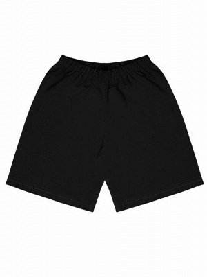 Чёрные спортивные шорты для мальчика Цвет: черный