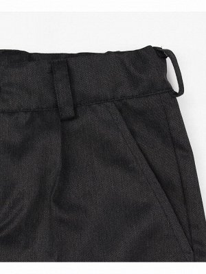 Школьные серые брюки для мальчика Цвет: тёмно-серый