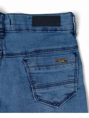 Джинсовые брюки для мальчика Цвет: синий