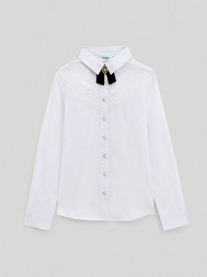 Блузка детская для девочек Andante_D белый