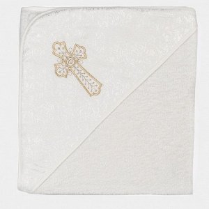 Махровое полотенце с уголком (Крестильное) "Мой Ангел"