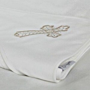 Махровое полотенце с уголком (Крестильное) "Мой Ангел"