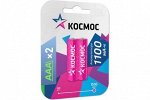 Аккумулятор КОСМОС R03 1100mAh Ni-Mh BL2