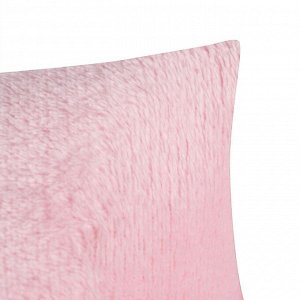 Наволочка декоративная «Этель», размер 40х40 см, розовый, 100% п/э