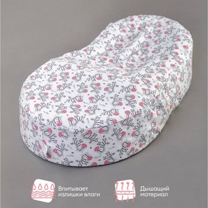 Дополнительный чехол для матраса-кокона Зебра