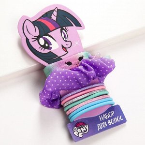 Набор резинок для волос "Искорка", 10 шт, My Little Pony