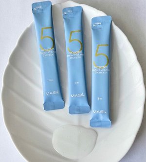 Шампунь с пробиотиками для гладкости и объема волос Masil 5 Probiotics Perfect Volume Shampoo, 8мл